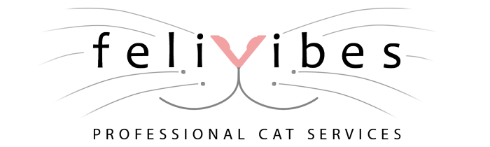 Logo FeliVibes - cat sitter Coventry